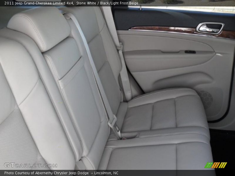 Stone White / Black/Light Frost Beige 2011 Jeep Grand Cherokee Limited 4x4