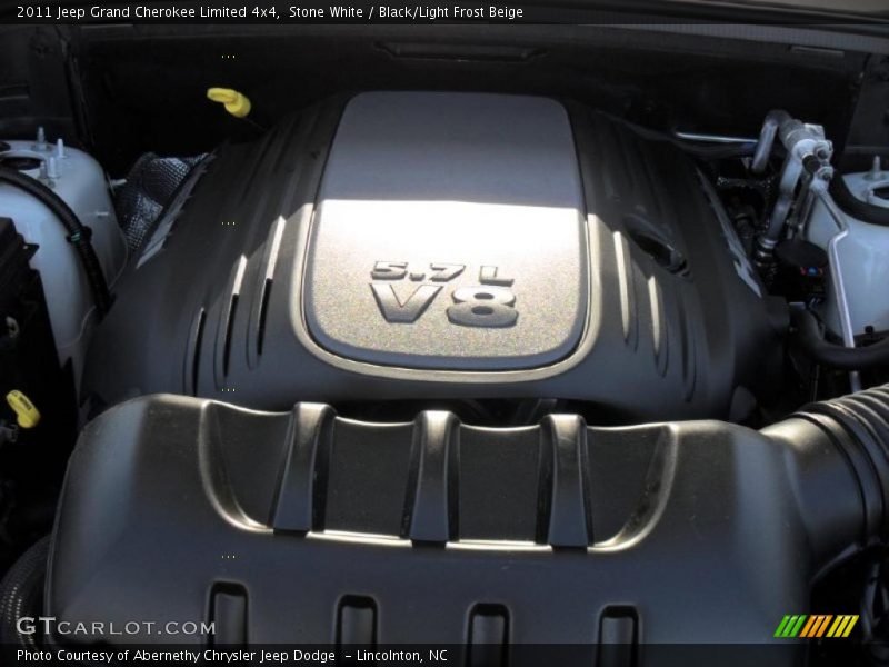  2011 Grand Cherokee Limited 4x4 Engine - 5.7 Liter HEMI MDS OHV 16-Valve VVT V8