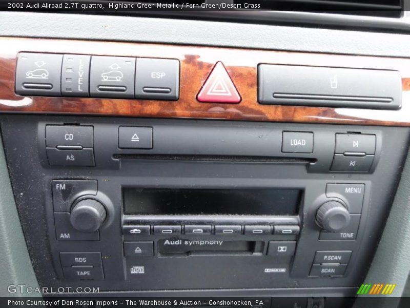 Controls of 2002 Allroad 2.7T quattro