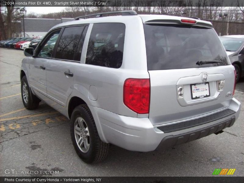 Starlight Silver Metallic / Gray 2004 Honda Pilot EX 4WD