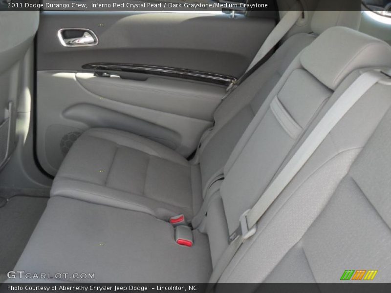 Inferno Red Crystal Pearl / Dark Graystone/Medium Graystone 2011 Dodge Durango Crew