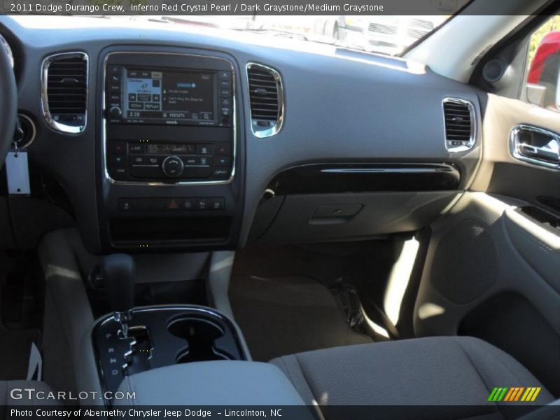 Inferno Red Crystal Pearl / Dark Graystone/Medium Graystone 2011 Dodge Durango Crew