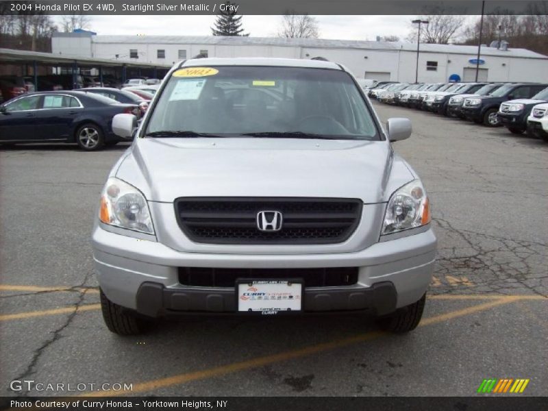 Starlight Silver Metallic / Gray 2004 Honda Pilot EX 4WD