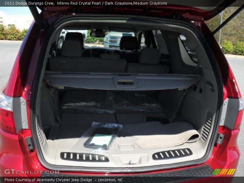 Inferno Red Crystal Pearl / Dark Graystone/Medium Graystone 2011 Dodge Durango Crew