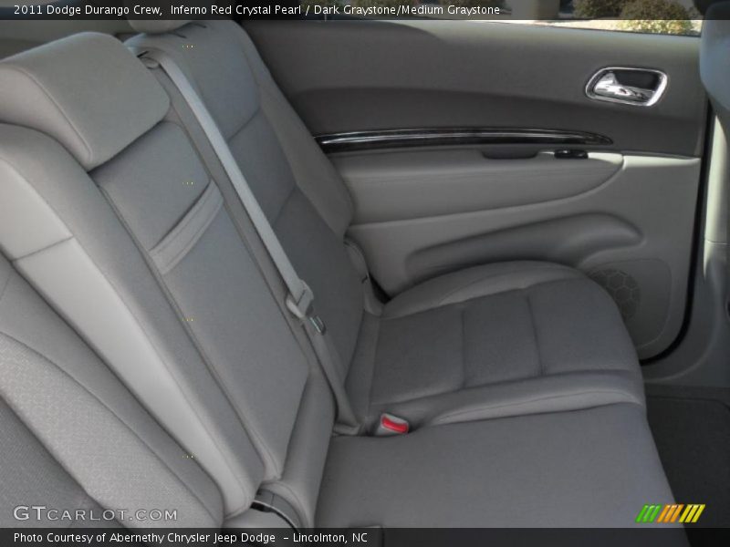 Inferno Red Crystal Pearl / Dark Graystone/Medium Graystone 2011 Dodge Durango Crew