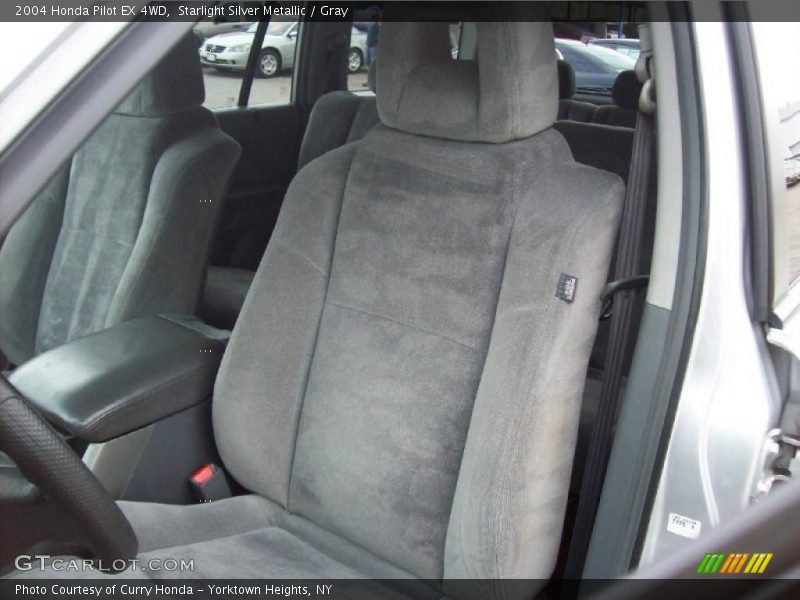 Starlight Silver Metallic / Gray 2004 Honda Pilot EX 4WD