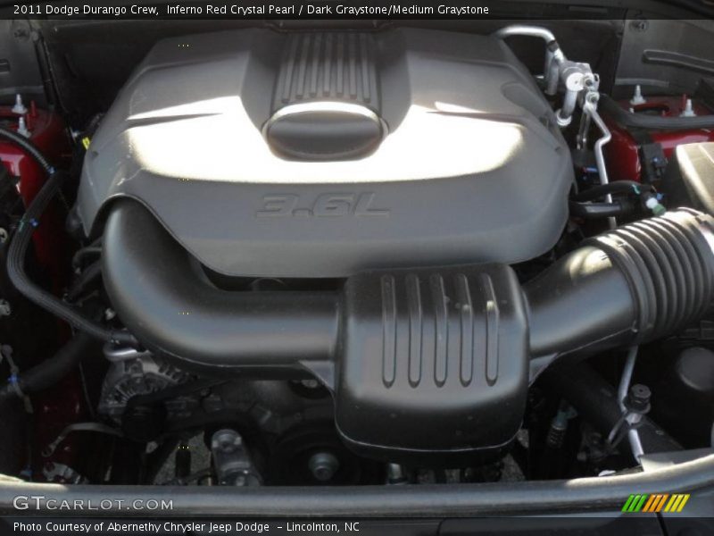  2011 Durango Crew Engine - 3.6 Liter DOHC 24-Valve VVT Pentastar V6
