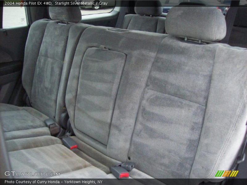 Starlight Silver Metallic / Gray 2004 Honda Pilot EX 4WD