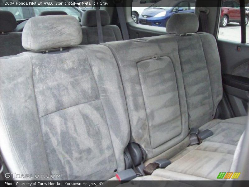 Starlight Silver Metallic / Gray 2004 Honda Pilot EX 4WD