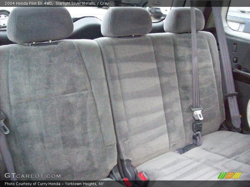 Starlight Silver Metallic / Gray 2004 Honda Pilot EX 4WD