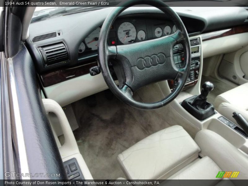 Ecru Interior - 1994 S4 quattro Sedan 