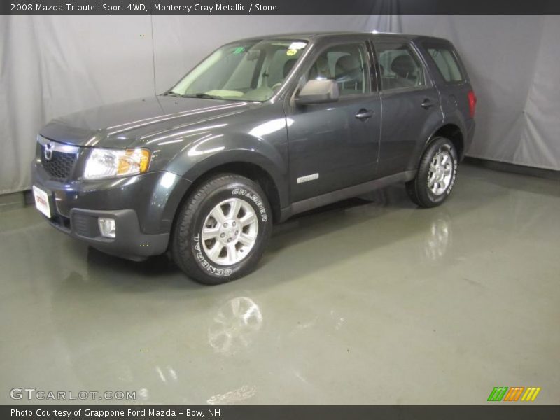 Monterey Gray Metallic / Stone 2008 Mazda Tribute i Sport 4WD