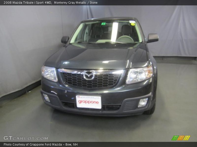 Monterey Gray Metallic / Stone 2008 Mazda Tribute i Sport 4WD