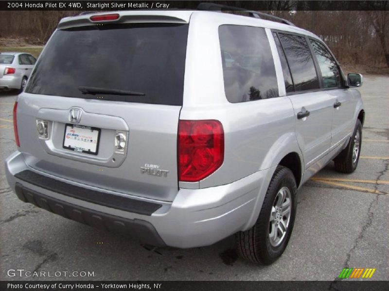 Starlight Silver Metallic / Gray 2004 Honda Pilot EX 4WD