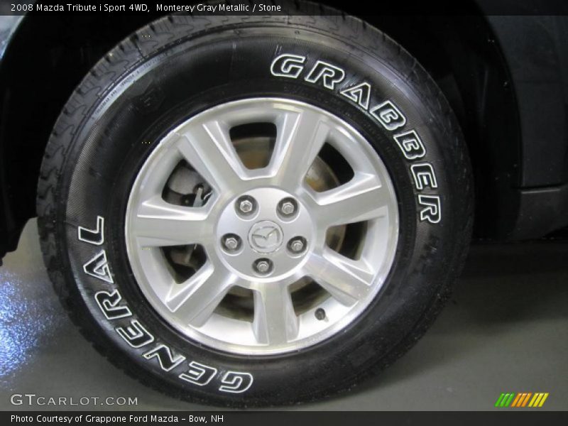 Monterey Gray Metallic / Stone 2008 Mazda Tribute i Sport 4WD