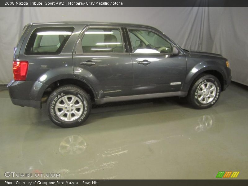 Monterey Gray Metallic / Stone 2008 Mazda Tribute i Sport 4WD