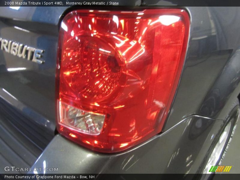 Monterey Gray Metallic / Stone 2008 Mazda Tribute i Sport 4WD