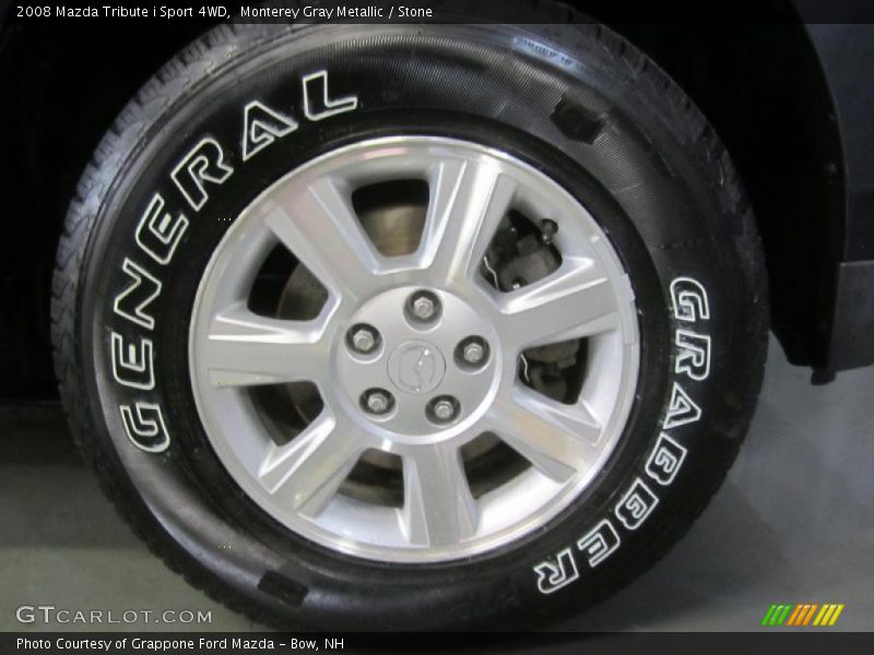 Monterey Gray Metallic / Stone 2008 Mazda Tribute i Sport 4WD