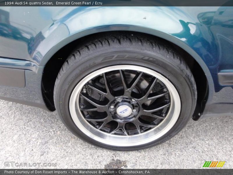 Emerald Green Pearl / Ecru 1994 Audi S4 quattro Sedan