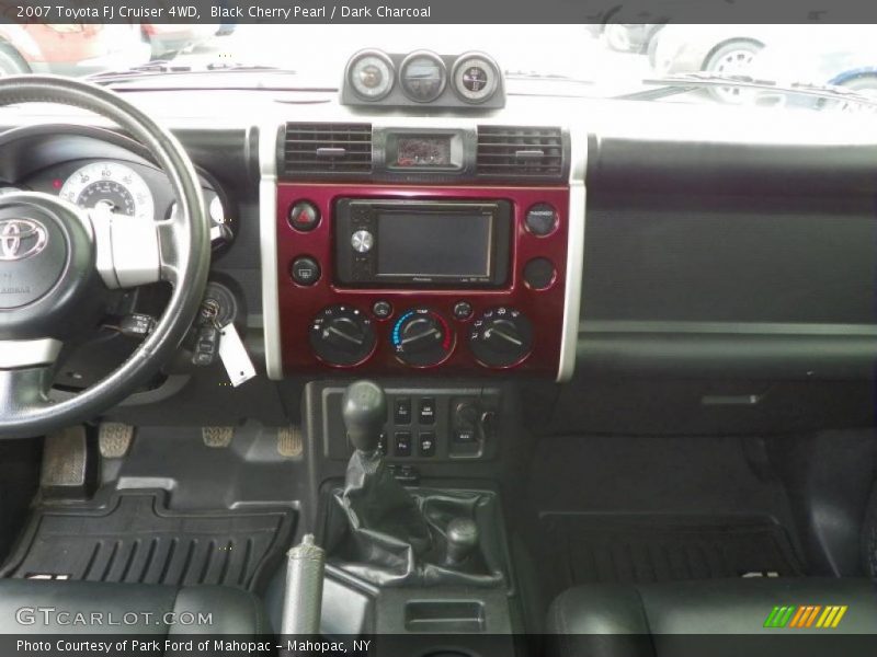 Black Cherry Pearl / Dark Charcoal 2007 Toyota FJ Cruiser 4WD
