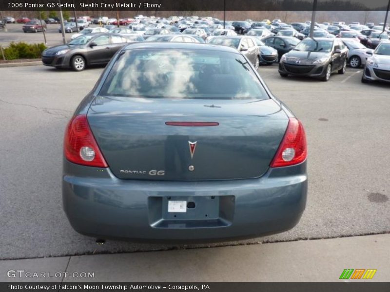 Stealth Gray Metallic / Ebony 2006 Pontiac G6 Sedan