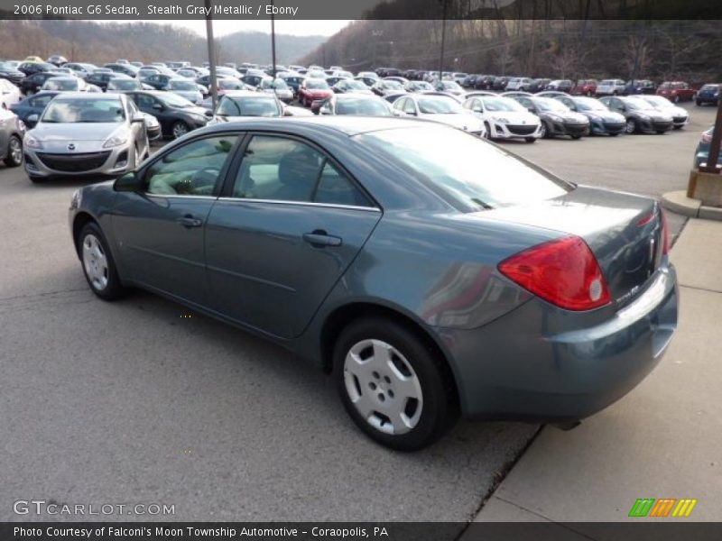 Stealth Gray Metallic / Ebony 2006 Pontiac G6 Sedan