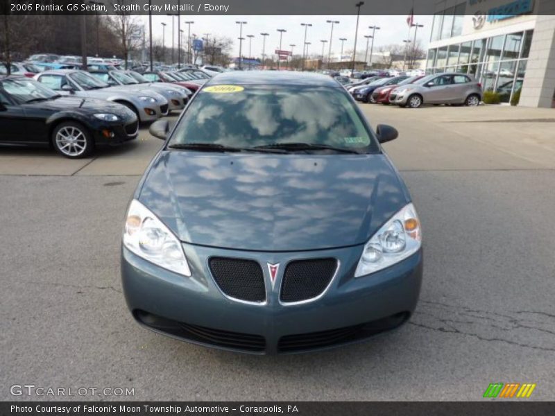 Stealth Gray Metallic / Ebony 2006 Pontiac G6 Sedan