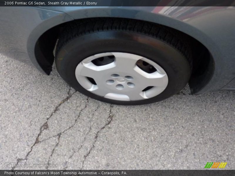 Stealth Gray Metallic / Ebony 2006 Pontiac G6 Sedan