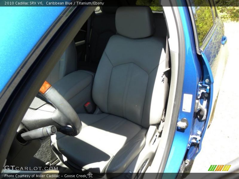 Caribbean Blue / Titanium/Ebony 2010 Cadillac SRX V6