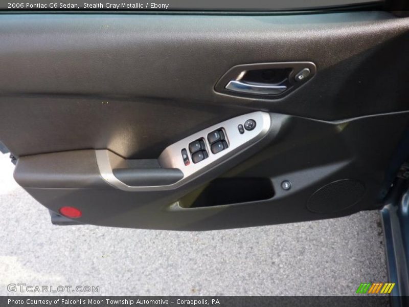 Stealth Gray Metallic / Ebony 2006 Pontiac G6 Sedan