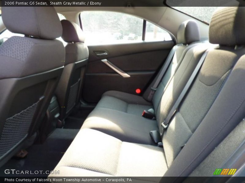 Stealth Gray Metallic / Ebony 2006 Pontiac G6 Sedan