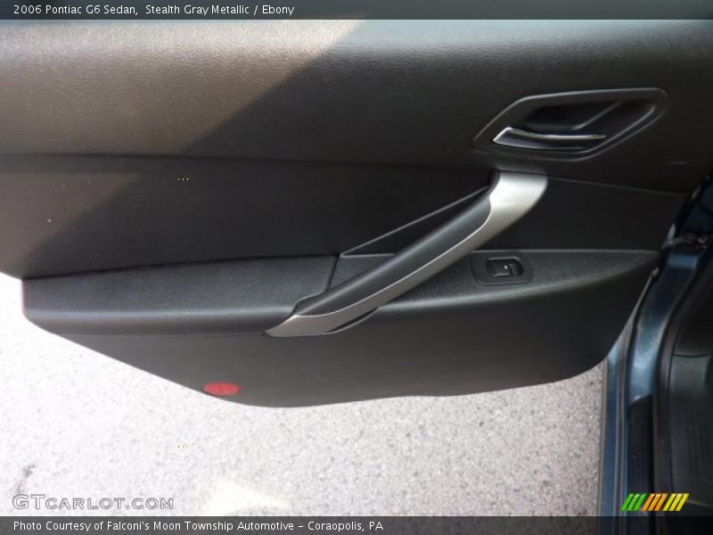 Stealth Gray Metallic / Ebony 2006 Pontiac G6 Sedan