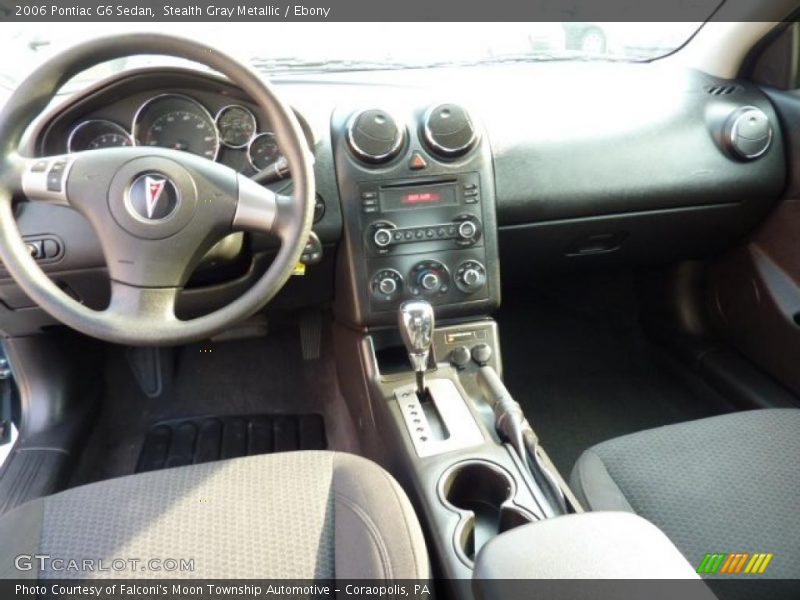Stealth Gray Metallic / Ebony 2006 Pontiac G6 Sedan