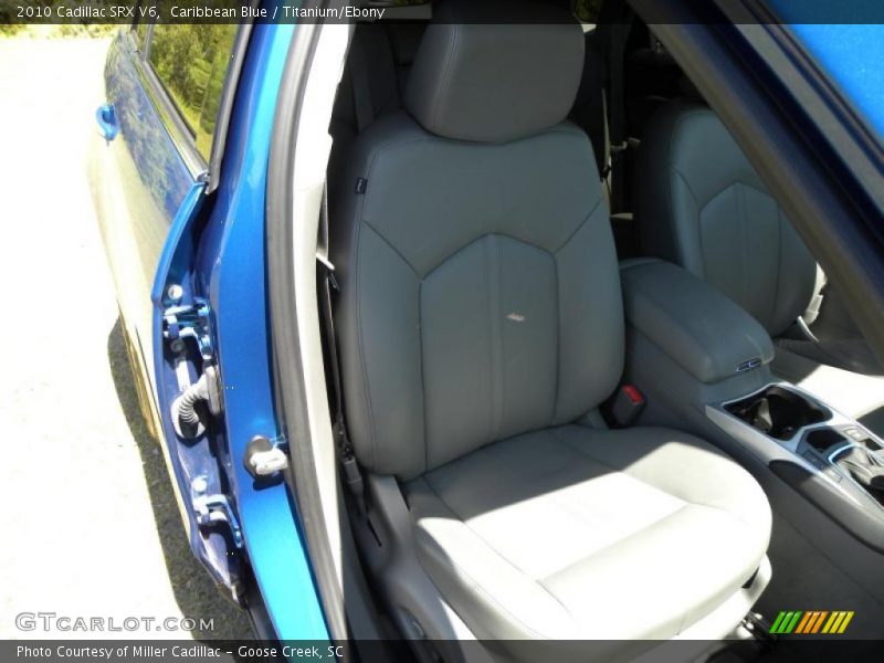 Caribbean Blue / Titanium/Ebony 2010 Cadillac SRX V6
