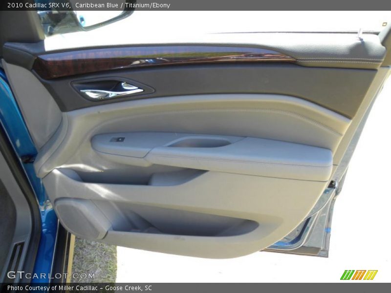 Caribbean Blue / Titanium/Ebony 2010 Cadillac SRX V6