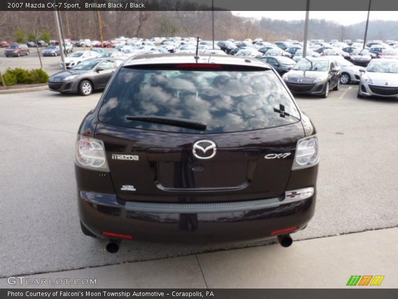 Brilliant Black / Black 2007 Mazda CX-7 Sport