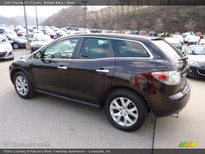 Brilliant Black / Black 2007 Mazda CX-7 Sport