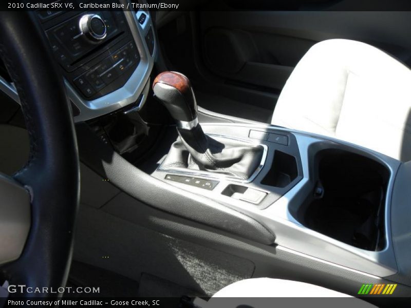Caribbean Blue / Titanium/Ebony 2010 Cadillac SRX V6