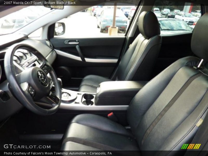 Brilliant Black / Black 2007 Mazda CX-7 Sport