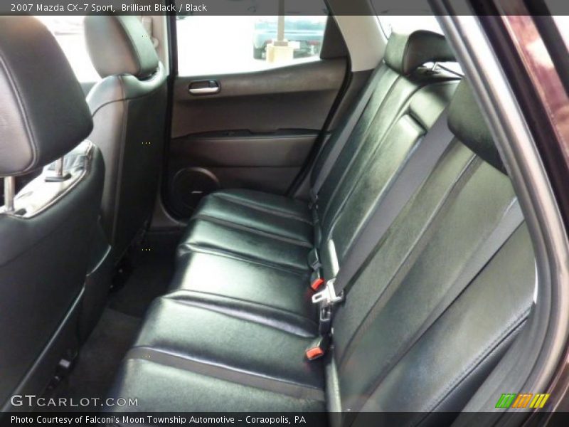 Brilliant Black / Black 2007 Mazda CX-7 Sport