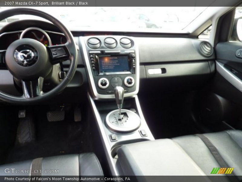 Brilliant Black / Black 2007 Mazda CX-7 Sport