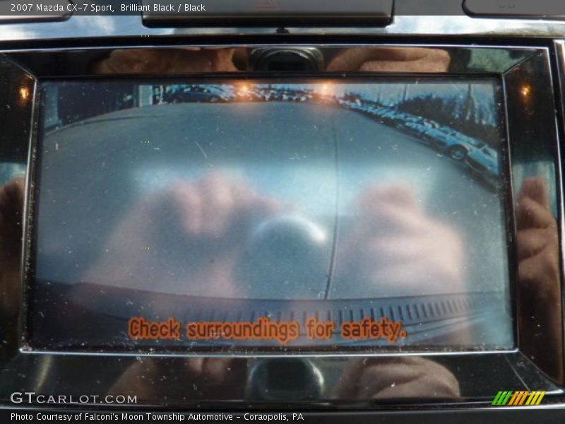 Brilliant Black / Black 2007 Mazda CX-7 Sport