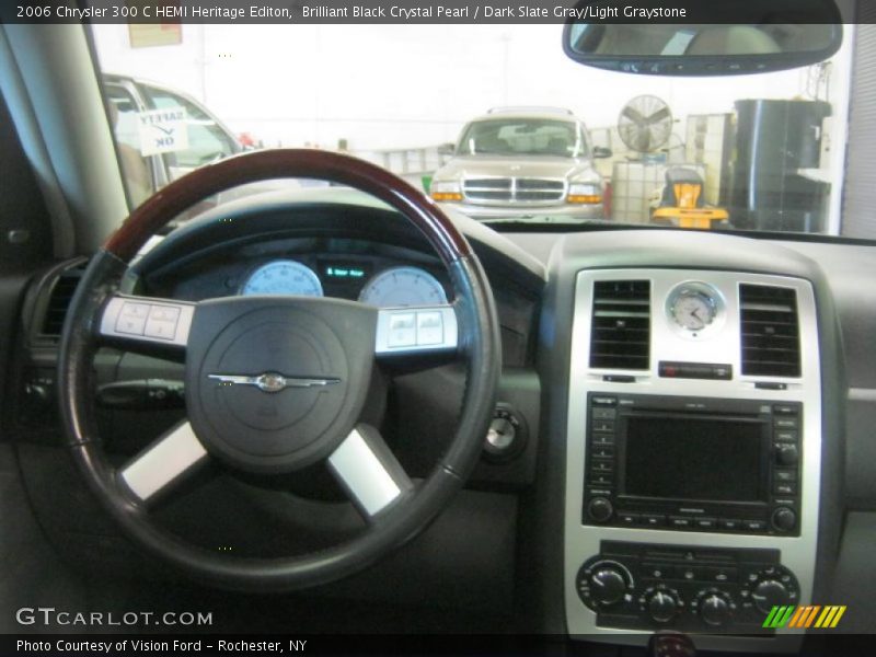 Brilliant Black Crystal Pearl / Dark Slate Gray/Light Graystone 2006 Chrysler 300 C HEMI Heritage Editon