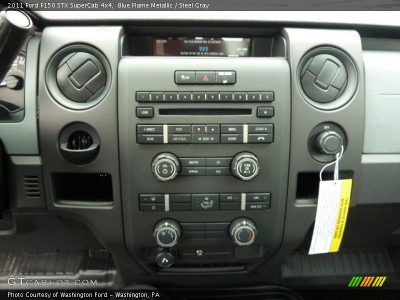 Blue Flame Metallic / Steel Gray 2011 Ford F150 STX SuperCab 4x4