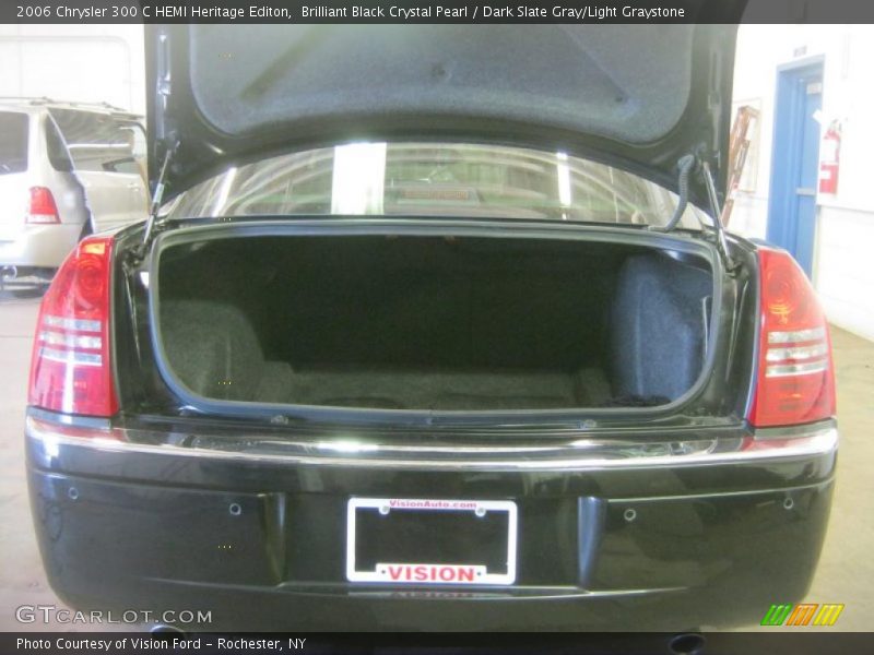 Brilliant Black Crystal Pearl / Dark Slate Gray/Light Graystone 2006 Chrysler 300 C HEMI Heritage Editon