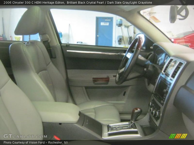 Brilliant Black Crystal Pearl / Dark Slate Gray/Light Graystone 2006 Chrysler 300 C HEMI Heritage Editon