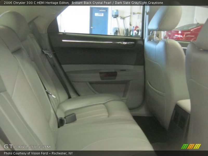 Brilliant Black Crystal Pearl / Dark Slate Gray/Light Graystone 2006 Chrysler 300 C HEMI Heritage Editon