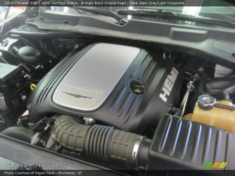 Brilliant Black Crystal Pearl / Dark Slate Gray/Light Graystone 2006 Chrysler 300 C HEMI Heritage Editon