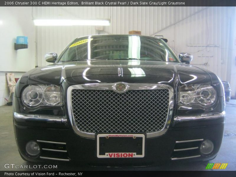 Brilliant Black Crystal Pearl / Dark Slate Gray/Light Graystone 2006 Chrysler 300 C HEMI Heritage Editon