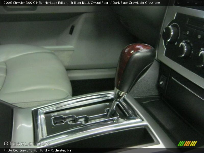 Brilliant Black Crystal Pearl / Dark Slate Gray/Light Graystone 2006 Chrysler 300 C HEMI Heritage Editon